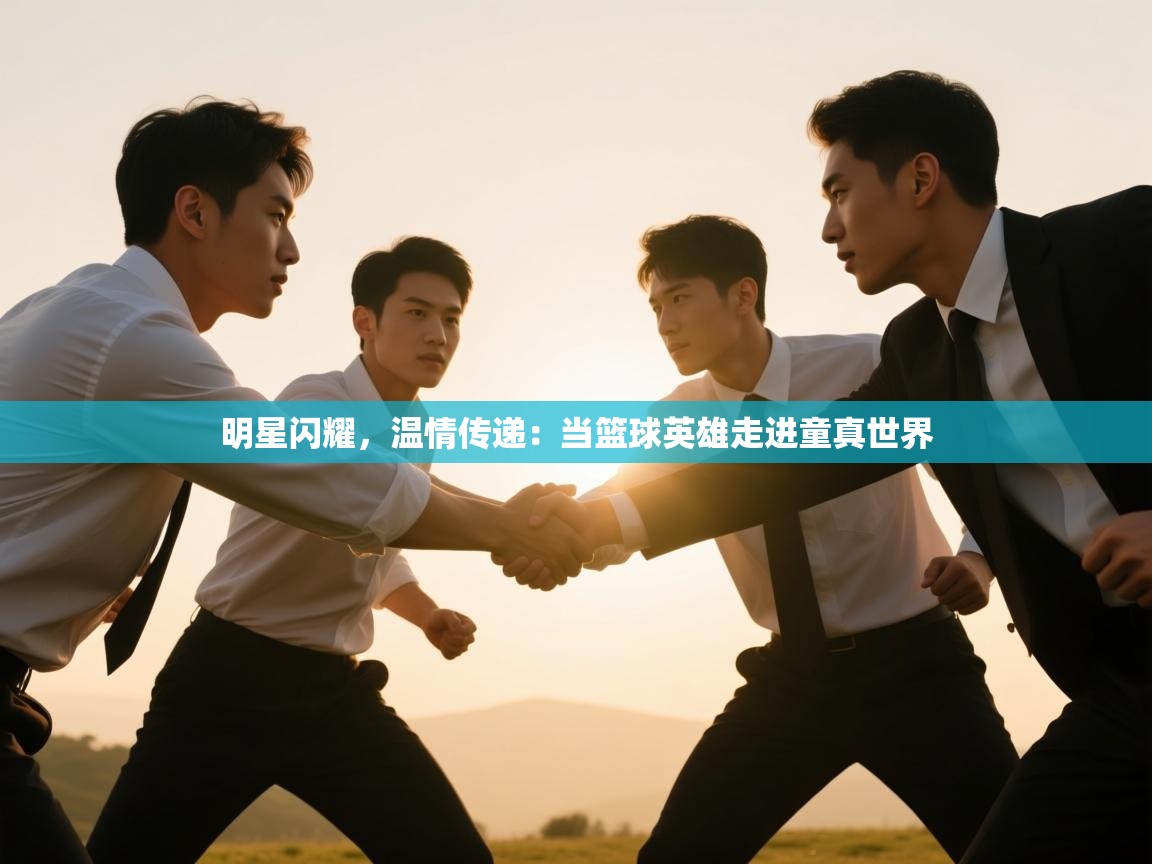 明星闪耀，温情传递：当篮球英雄走进童真世界  第2张